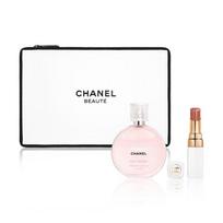 Chanel Chance Eau Tendre Hair Mist With Lipstick Set, Spray 35ml+Lipstick 3g+Makeup Pouch Hair Mist 35ml+Lipstick #914 3g+Makeup Pouch