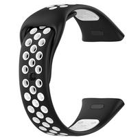 Watchband Sport Silicone Strap For Redmi Watch 3 Bracelet Two-Color Wrist Band For Redmi Watch 3 black