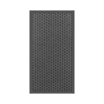 Custom Air Purifier Parts HEPA Filter 370*167*35mm / Activated Carbon Filter 385*185*10mm For Tefal XD6060F0 PU4025 PU4015 black