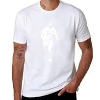 Terry Fox - Bėk toliau - Baltas trafaretas Būtinas marškinėlis anime drabužiai prakaitas vyriškas marškinėlis L white