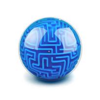 3D Maze Magic Cube Six sided Transparent Puzzle Speed Cube Cubes Maze Playthings Ideal For Children s Learning Playthings Birthday Party Present blue