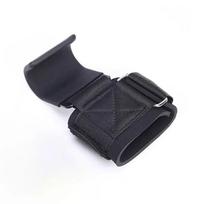 1PC Weight Lifting Hooks Wrist Straps Gym Fitness Hook for Pull-Ups Power Lifting Gloves Weight Training gray