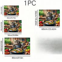 1Pcs Rubber Drying Mat With 1 Modern And Adorable For Coffee Shop Restaurant Kitchen Carpet Tableware Durable Diatom Mud Table 30*40cm black