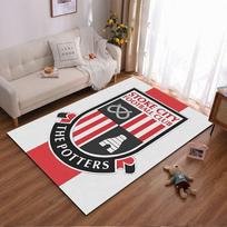 Stoke City futbolo klubo kilimas, tinkamas kaip neslystantis kilimėlis svetainės ar miegamojo sofai 40x60cm( 15x23in ) gray