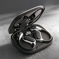Xiaomi Atvirų Ausų Belaidės Ausinės Bluetooth Ausinės, 50 Val. Grojimo Laikas Stereo Garsas Ausinės su IPX7 Vandeniui Atspariais Ausies Kepurėliais Sportui juoda
