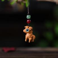1/12 vnt. Kūrybingas dvylikos zodiako ženklų medžio raižinys medinis raktų pakabukas Kinų zodiako medžio raižinys telefono grandinėlė krepšio dekoracija dovanos A9 black