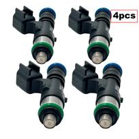 Fuel Injectors Valve For Ford Fiesta 1.6L Flex L4 2010 2011 2012 2013 Nozzle Accessories 0280158284 BE8Z-9F593-B BE8Z9F593B 4pcs