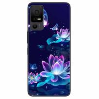Phone Case for TCL 40 NXTpaper 5G Covers Black Bumper Silicone Soft Shell for TCL 40 NxtPaper 5G TPU Coques Lovely Marble Fundas -TCL 40 NXTpaper 5G blue