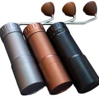 420 Stainless Steel Burr Hand Coffee Grinder Anti-Slip Body Premium Manual Coffee Grinder with Adjustable Settings for Home&Cafe 174 170 55MM juoda