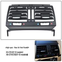 BMW X5 X6 E70 E71 Air Vent Panel Grille for Front and Rear Rows black