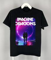 Imagine Dragons Band Black 100% Cotton Shirt Unisex BL1610 S purple