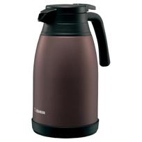 Zojirushi Nerūdijančio plieno vakuuminis puodas su rankena 1,5 L, Stalo, Platus kakliukas, Dvigubos sienelės izoliuotas, Karšto ir šalto išlaikymas, Rudas SH-RA15-TA ruda
