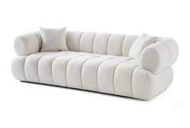 Sofa Hanah Home Petra, balta sp., 230 x 70 cm x 70 cm