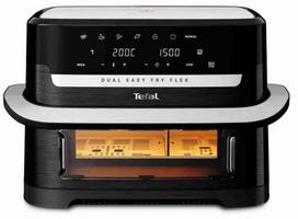 Karšto oro gruzdintuvė Tefal Easy Fry Flex EY9228E0, juoda sp., 2700 W, 9 l