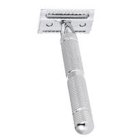 Stainless Steel Safety Razor Traditional Men's Double Edge Shaving Razor Manual Beard Razor Shaving Tool sidabras
