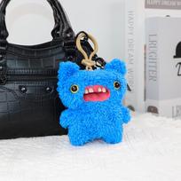 Fuggler Keistas Žvėriukas Oficialus Raktų pakabukas Papuošalas Žaislas Humoro Dantys Žvėriukas Grafas Underoo McGoo Rožinis Pamišęs Triušis 12-14cm Modelis Suvenyras
