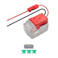 Battery Output Dock Adapter with Serviceable Control Section for 14.4V 12V 18V 20V Battery Workshop Project Use and Garage Task Work Daily