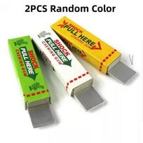 Electric Shock Chewing Gum and Magic Prank Toy for Street Jokes Easy Comedy Holiday Party Supplies Suitable for April Fool's Day Random Color