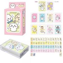 Chiikawa Hachiware Usagi Playing Cards Cute Cartoon Personality Puzzle Fun Leisure Party Game Set white