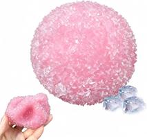 Slushy Spanguolės Formuojamas Streso Nuspaudžiamas Kamuoliukas Neatsitrenkiantis Minkštas Fidget Žaislas ASMR Šlamantis Garsas Anti-Streso Deimpresijos Žaislas