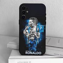 D-Cristiano Ronaldo telefono dėklas Juodas silikoninis minkštas Samsung S25,S24,S21,S22,S23,S30,Ultra,S20,Plus,Fe,Lite Samsung S25ULTRA gray