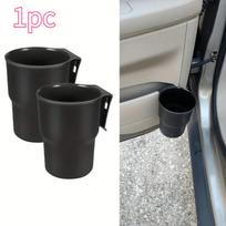 Adjustable Car Cup Holder&Phone Mount –Double-Layer Non-Slip Beverage Rack,Universal Holder for Drinks,Durable In-Car Organizer gray