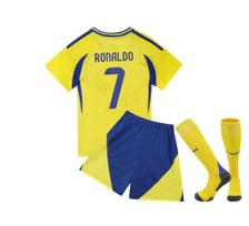 24-25 Rijado namų klubas Nr. 7 Futbolo Kostiumas Vaikų Drabužiai Suaugusiųjų Kostiumas Dydis 14-3XL 16 yards/100
