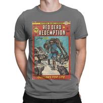 Red Dead Redemption Novelty 100 Cotton TShirt Red Dead Redemption Tees Tops For Unisex 4XL beige