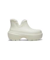 Crocs Stomp Lined Shorty Boots - Linen / 210673-0Ji Linen/230 white