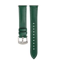 Huawei GT6/GT7 Moteriškas 41mm natūralios odos laikrodžio dirželis GT7 18mm Strap žalia