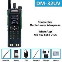 DMR GPS 10W DM-32UV BAOFENG DM32 Walkie Talkie Multi Band TDMR Dual Time Slot Wireless Copy Frequency Type-C AM/FM Two Way Radio EURO