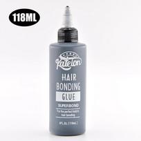 30/60/118ml Vandeniui atsparus plaukų audimo klijai blakstienoms, toupee, perukams, plaukų priauginimui Katelon 118ml gray