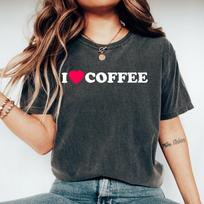 I Love Coffee Shirt Coffee Lover Gift Barista Tshirt But First Coffee Addict Tshirt Java Espresso Iced Coffee Lover Tee Coffee Shop Shirt S black