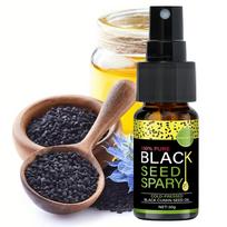 100% Pure Black Seed Oil Spray - Cold-Pressed Hair Treatment, Deep Nourishment, Frizz Control, Winter Shine Care less