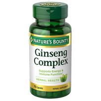 Nature's Bounty Ginseng Complex Gluten-Free Sugar-Free Capsules 75 pcs 1 pcs