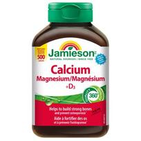 Tiesioginis siuntimas į Kanadą Jamieson Kalcis Magnis + Vitaminas D3 500 Tablečių 1 Buteliukas (Kanados vidaus naudojimui/Tiesioginis pristatymas) 1 vnt