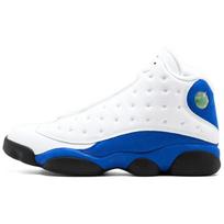Jordan 13 Retro White Hyper Royal Black Jordan 414571-117 42.5 white