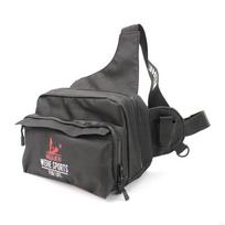 New Nylon Waterproof 3-Layer Fishing Bag Multifunctional Messenger Waist Bag Waterproof Fishing Lure Reel Line Tackle Storage Bag juoda