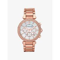 Michael Kors Parker Rose Gold-Tone Watch MK5491 rožinio aukso spalvos