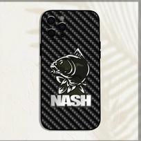 N-Nash Fishing Šaunus telefono dėklas iPhone 16,15,14,13,12,11,Pro,X,XS,Max,XR,Plus,Mini, Minkštas juodas dėklas iPhone15promax black