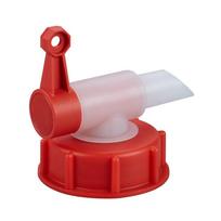 Precision Filling Pouring Tap Spout Smooth Liquid Transfer 1PC DN51 gray