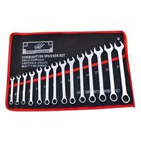 Wrench Organizer Pouch Repair Tools Storage Bag Canvas Roll Up Package Spanner Holder Wrench Organizer Pouch Case 1 black