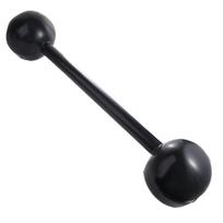 Decoration Inflatable Toy Game Props Inflatable Balloon Inflatable Barbell Toys Thickened Sports Toy Fitness Dumbbell Toys black