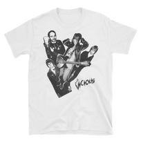 The Vicious T shirt Masshysteri Regulations Punk M white