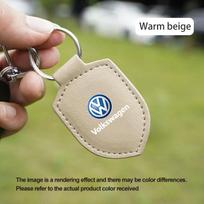 VW Automobilio Odinis Raktų Pakabukas Shield Stiliaus Emblema Raktų Žiedas VW Golf Polo GTI Tiguan Touran Jetta Passat CC T5 Scirocco Arteon Beetle NL9 smėlis