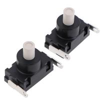 2 vnt. dulkių siurblio jungiklis 16A125V 8A250V Kan-J4 2 mygtukų ribiniai jungikliai One Size black