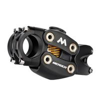 MEROCA Suspension Stem Mountain Bike Gravel Touring Shock Absorbing Bicycle Aluminum Black 90mm Black 90mm black