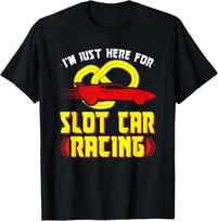 I'm just here for Slot Car Racing RC Cars T-Shirt 130 yellow