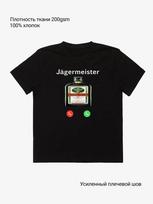 Jägermeister marškinėlių memė S black