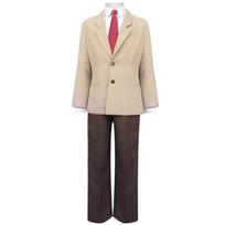 XIN LAI SEN Unisex Anime Cos Yagami Light Cosplay Kostiumas Helovino Uniforma Individualus Dydis L beige